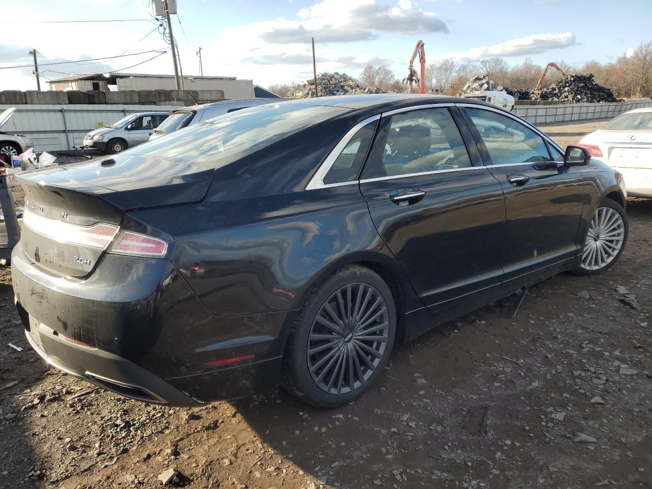 2017 Lincoln Mkz VIN 3LN6L5MU8HR607587 photo 3