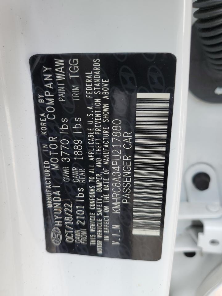 2023 HYUNDAI Venue VIN KMHRC8A34PU217880 photo 12