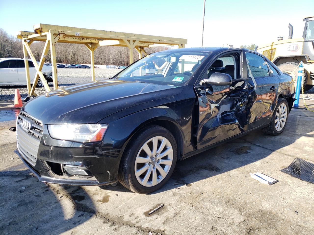 2014 AUDI A4 VIN WAUBFAFL1EN014947 photo 1
