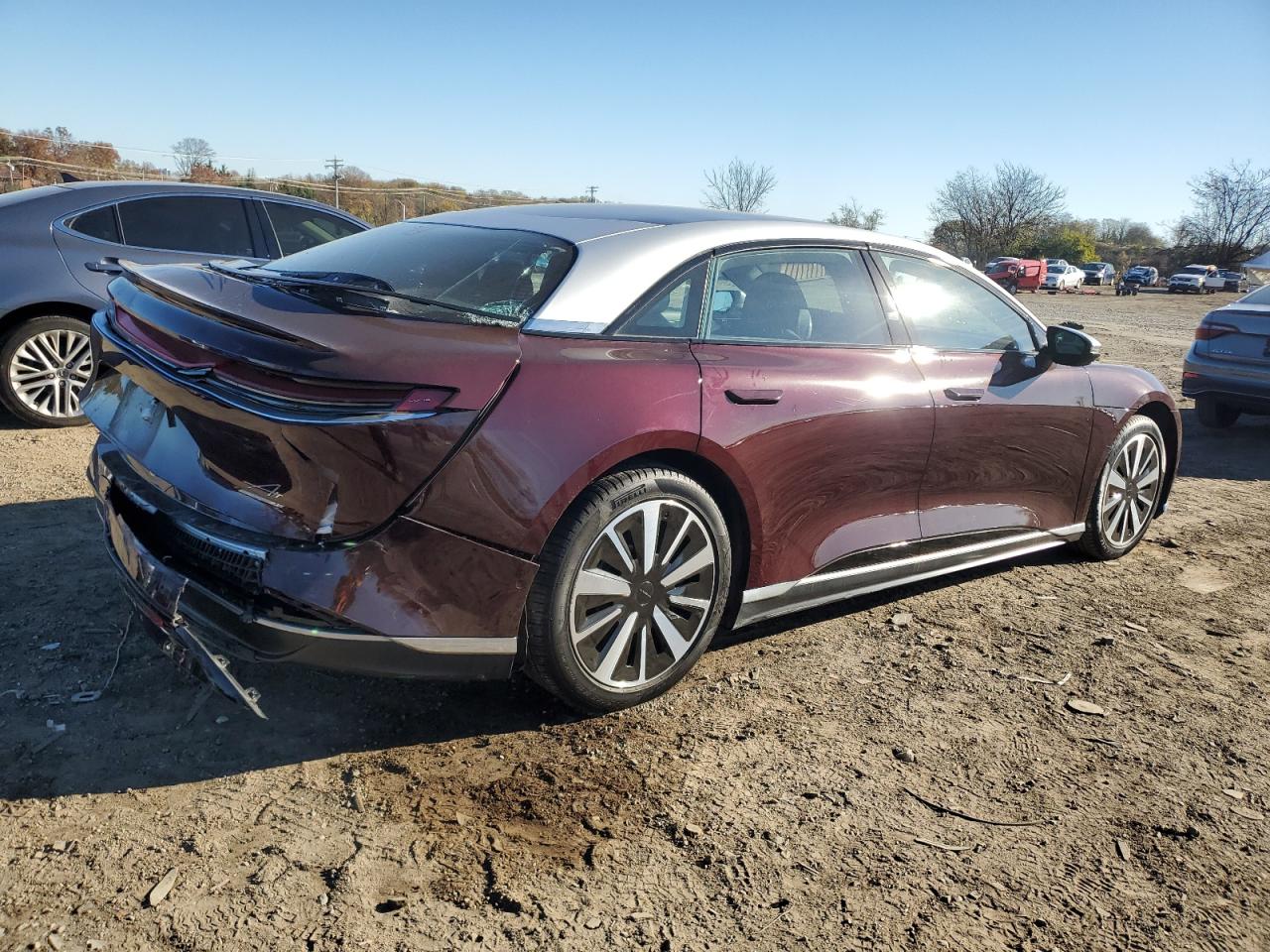2022 LUCID Air VIN 50EA1GBA1NA003681 photo 3