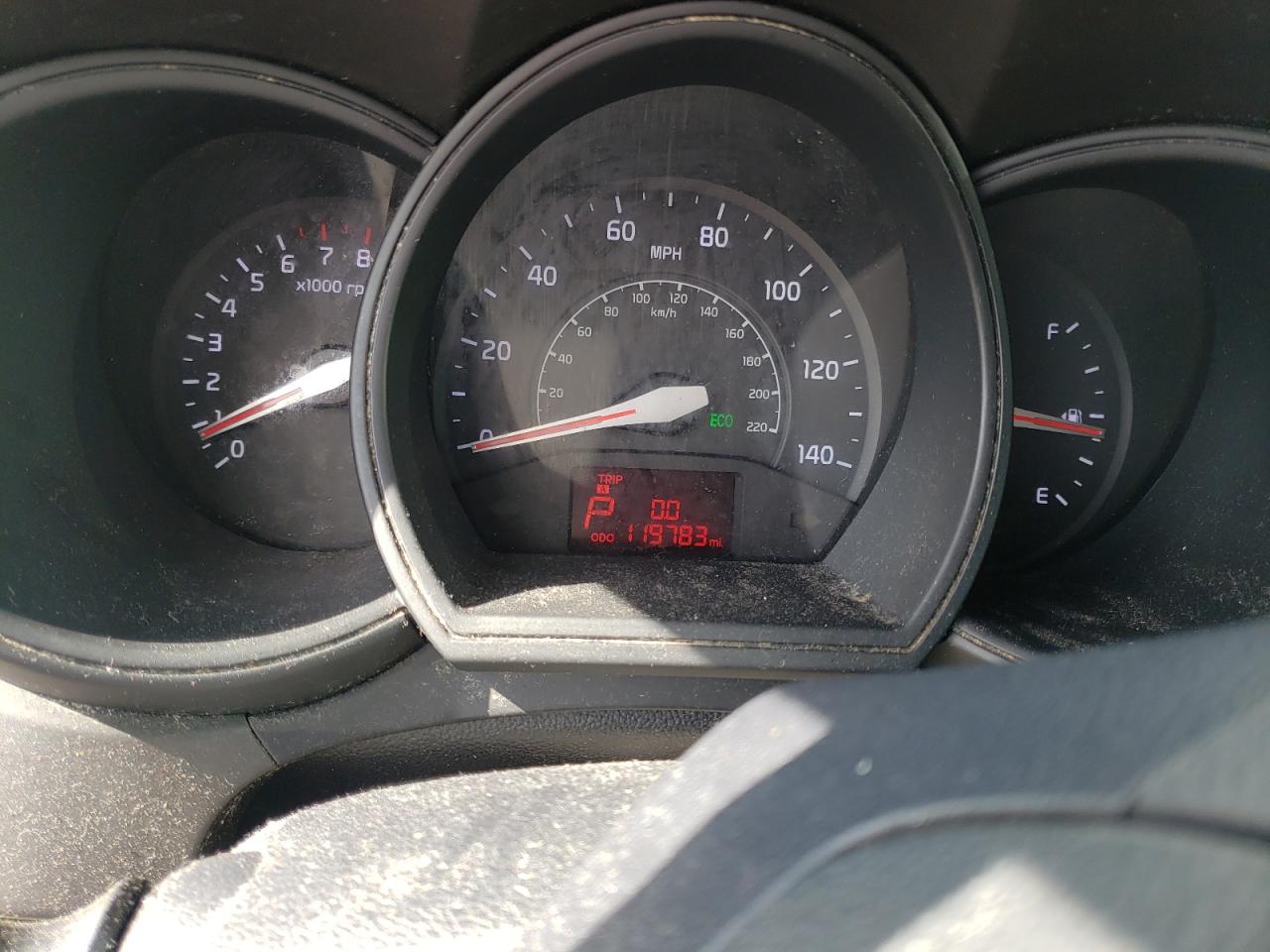 2013 Kia Rio VIN KNADN5A38D6097831 photo 9