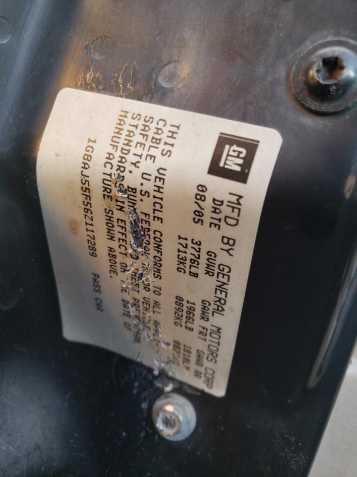 2006 Saturn Ion VIN 1G8AJ55F56Z117289 photo 12