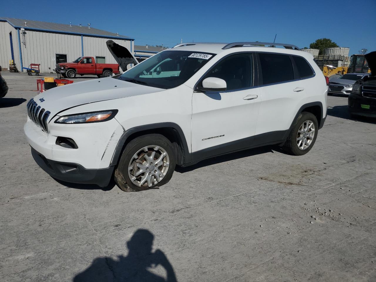 2017 Jeep Grand cher VIN 1C4PJLCB3HW592674 photo 1