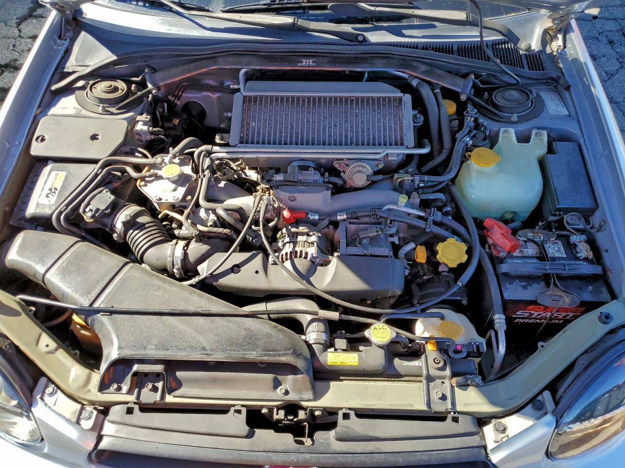 2003 Subaru Wrx VIN JF1GG29653G802011 photo 12