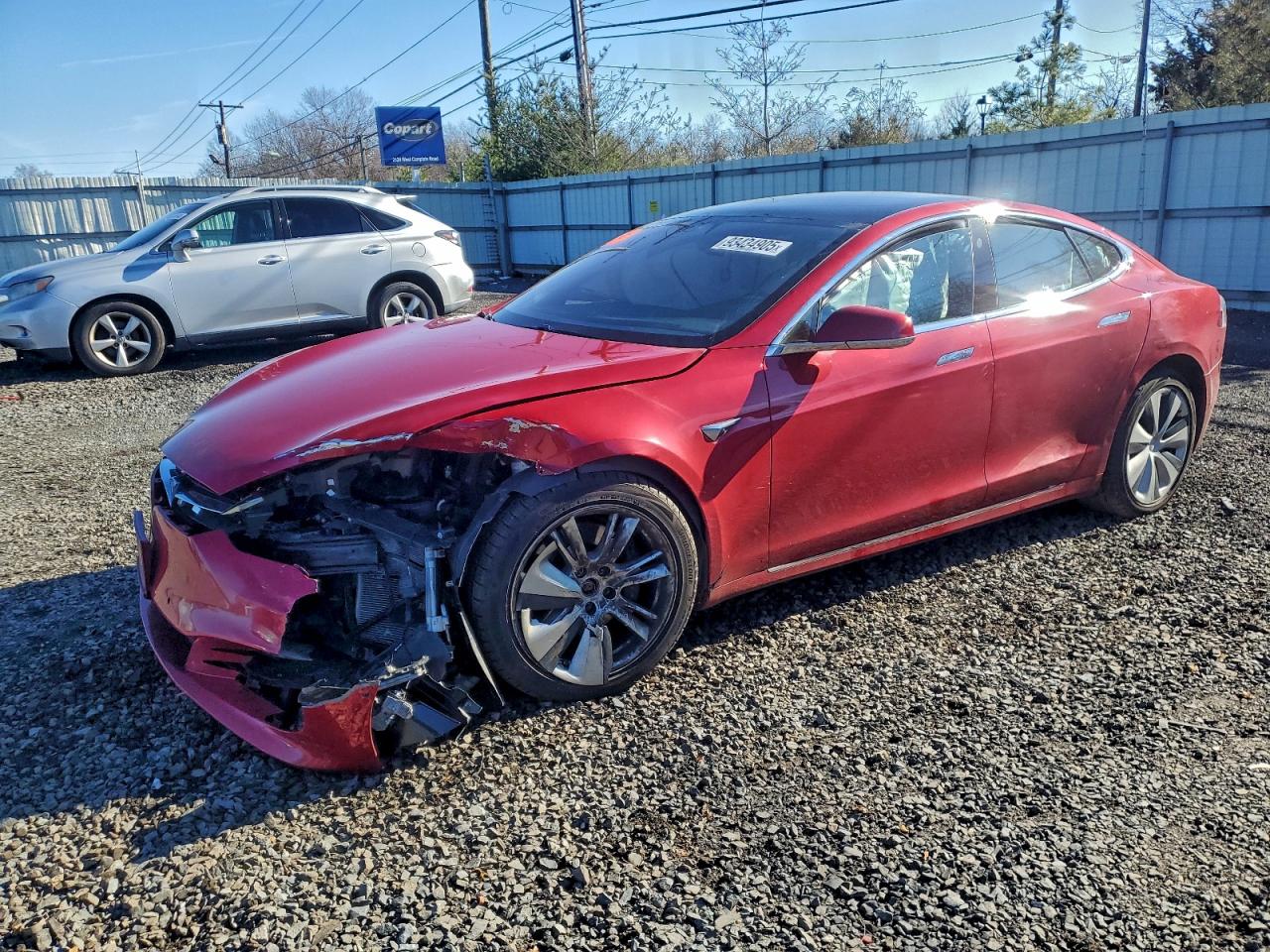 2021 Tesla Model s VIN 5YJSA1E24MF424780 photo 1