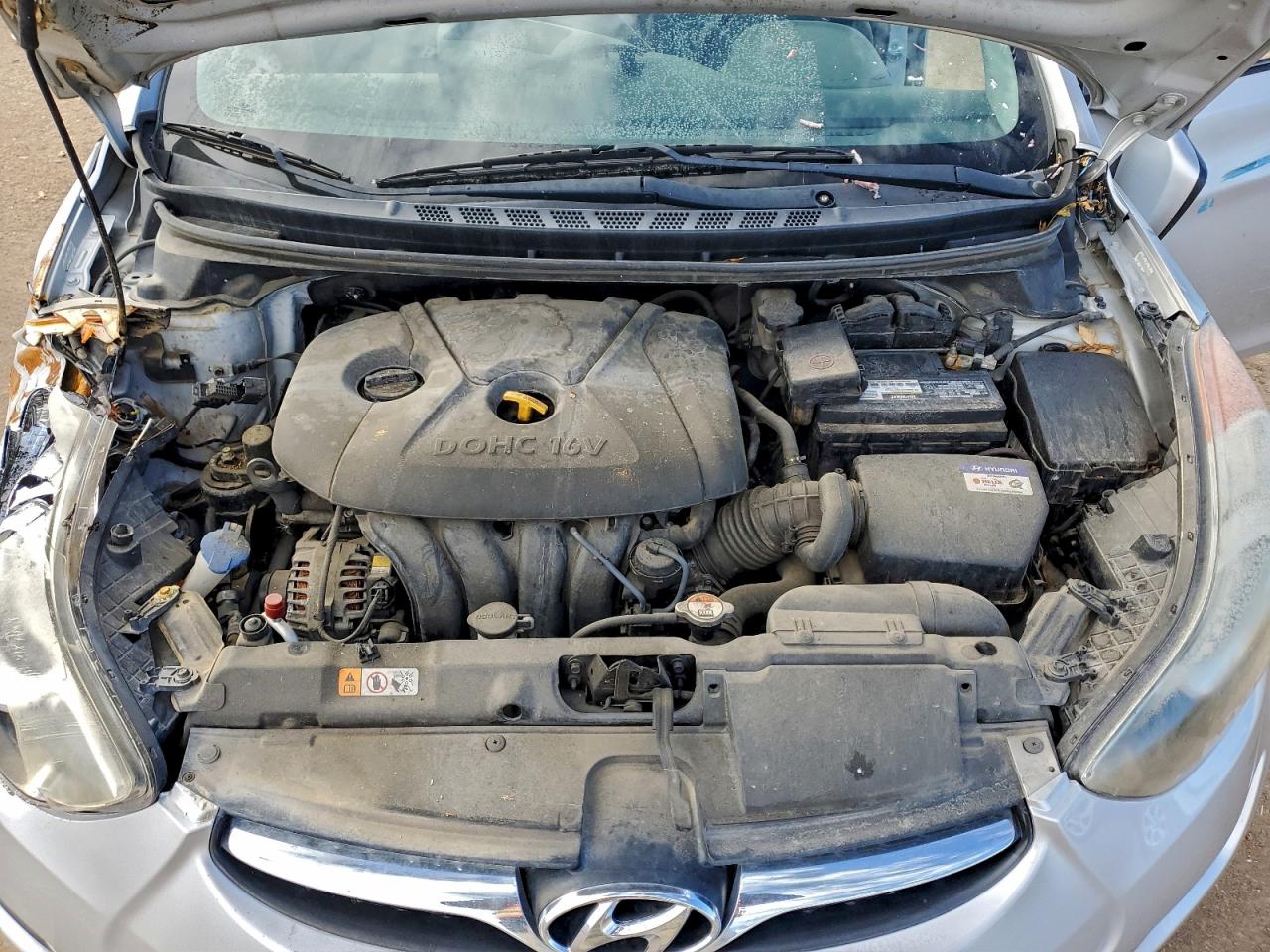 2013 Hyundai Elantra VIN KMHDH4AEXDU779512 photo 11
