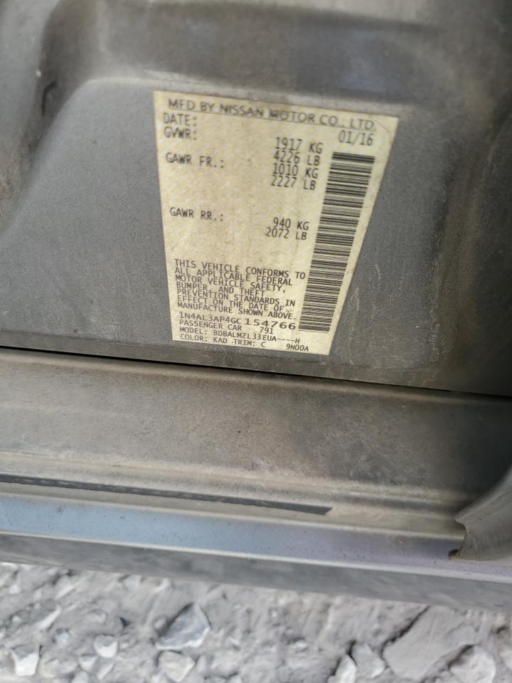 2016 Altima VIN 1N4AL3AP4GC154766 photo 12