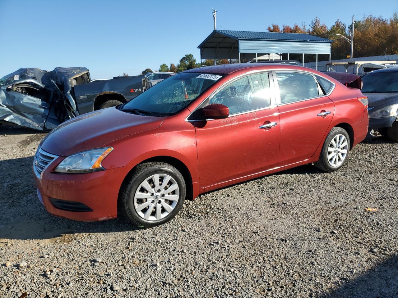 2015 Niss Sentra VIN 3N1AB7AP4FY292529 photo 1