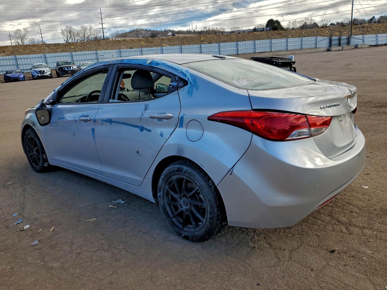 2013 Hyundai Elantra VIN KMHDH4AEXDU779512 photo 2