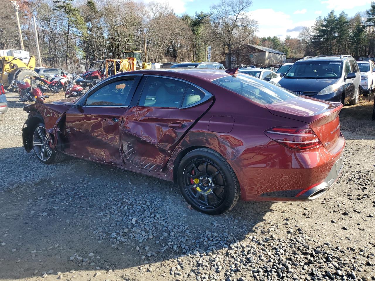 2025 Genesis G70 base VIN KMTG34SC5SU152504 photo 2