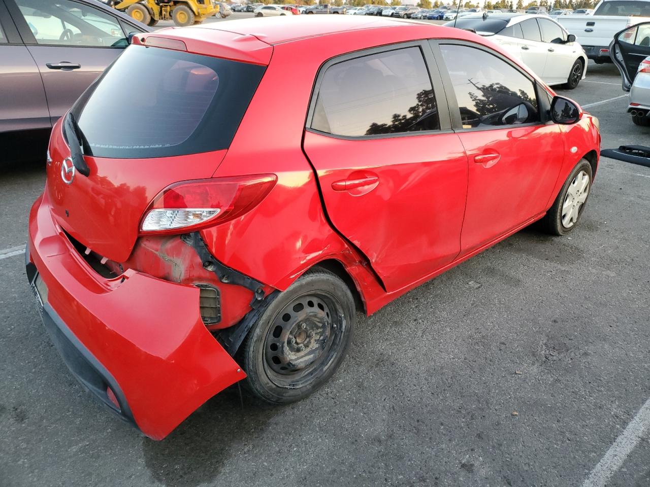 2011 Mazda 2 VIN JM1DE1HZ2B0130537 photo 3