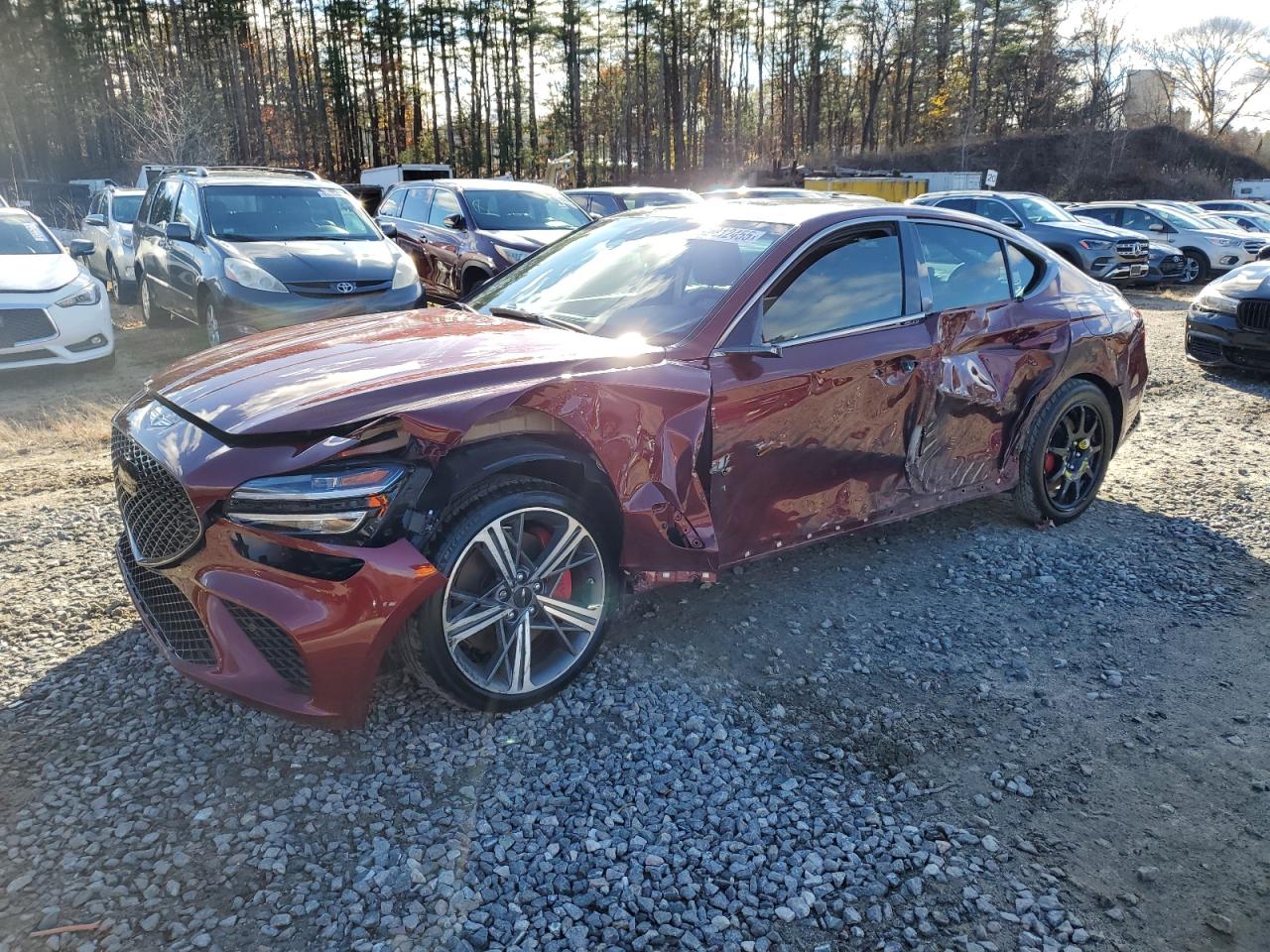 2025 Genesis G70 base VIN KMTG34SC5SU152504 photo 1