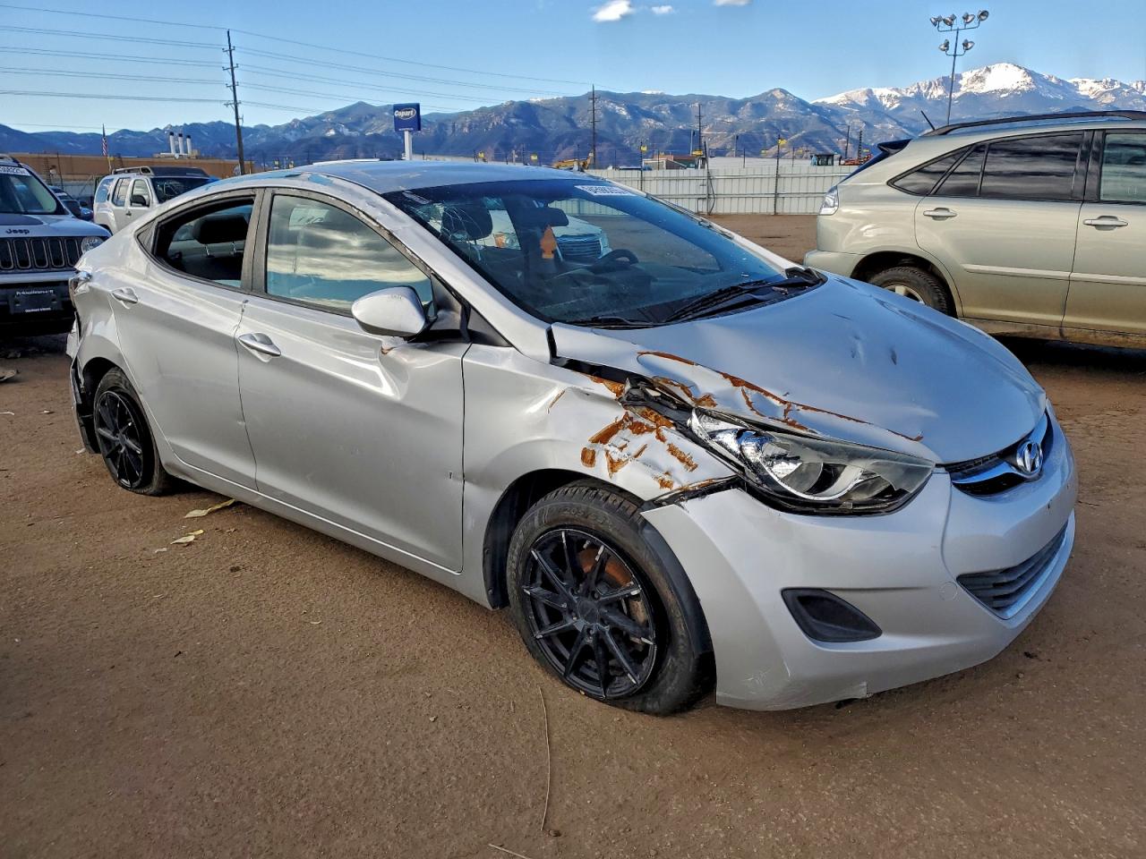 2013 Hyundai Elantra VIN KMHDH4AEXDU779512 photo 4