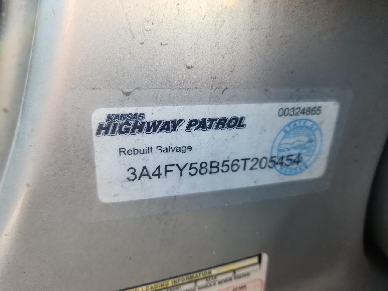 2006 Chrysler Pt cruiser VIN 3A4FY58B56T205454 photo 12