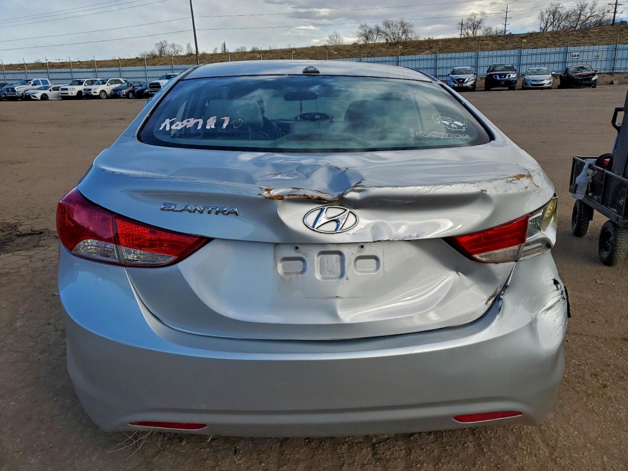 2013 Hyundai Elantra VIN KMHDH4AEXDU779512 photo 6