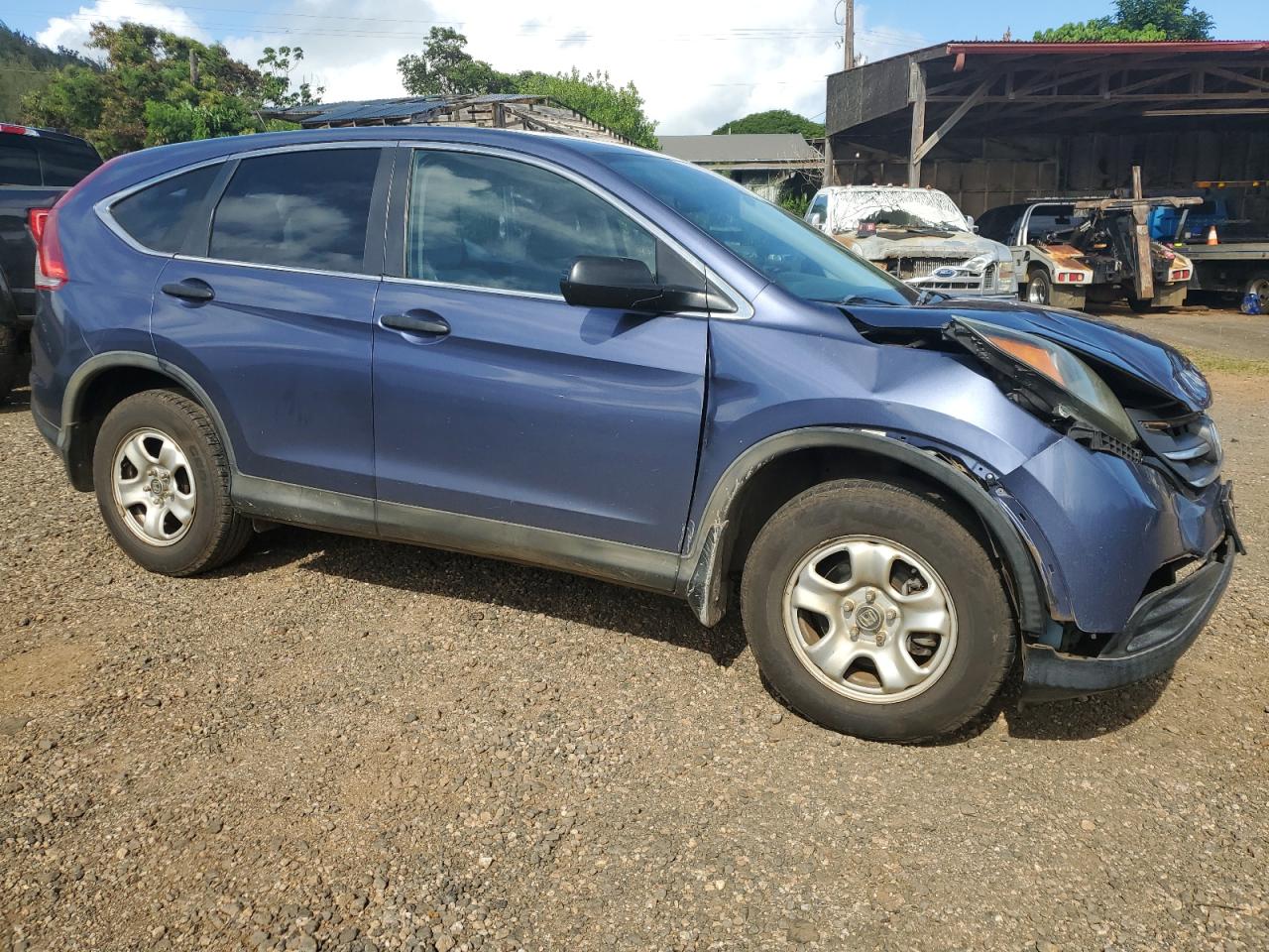 2013 Honda Crv VIN 2HKRM4H33DH609383 photo 4