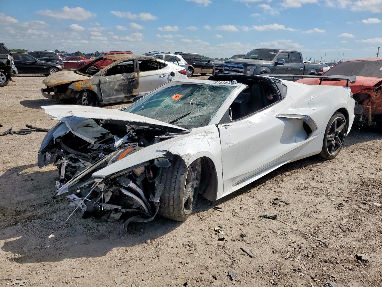 2021 Chevrolet Corvette VIN 1G1YB2D4XM5117754 photo 1