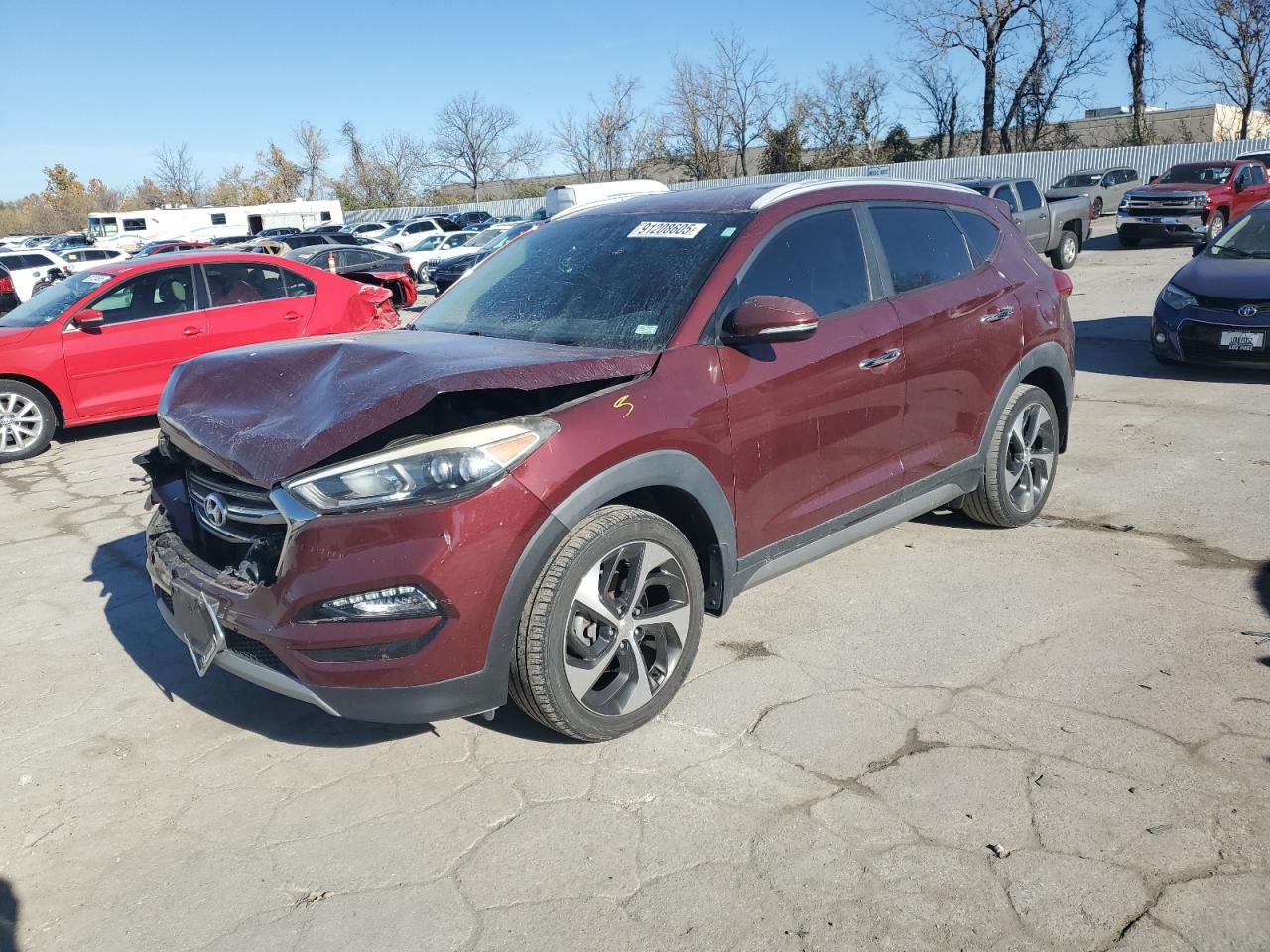 2017 Hyundai Tucson VIN KM8J3CA24HU309399 photo 1