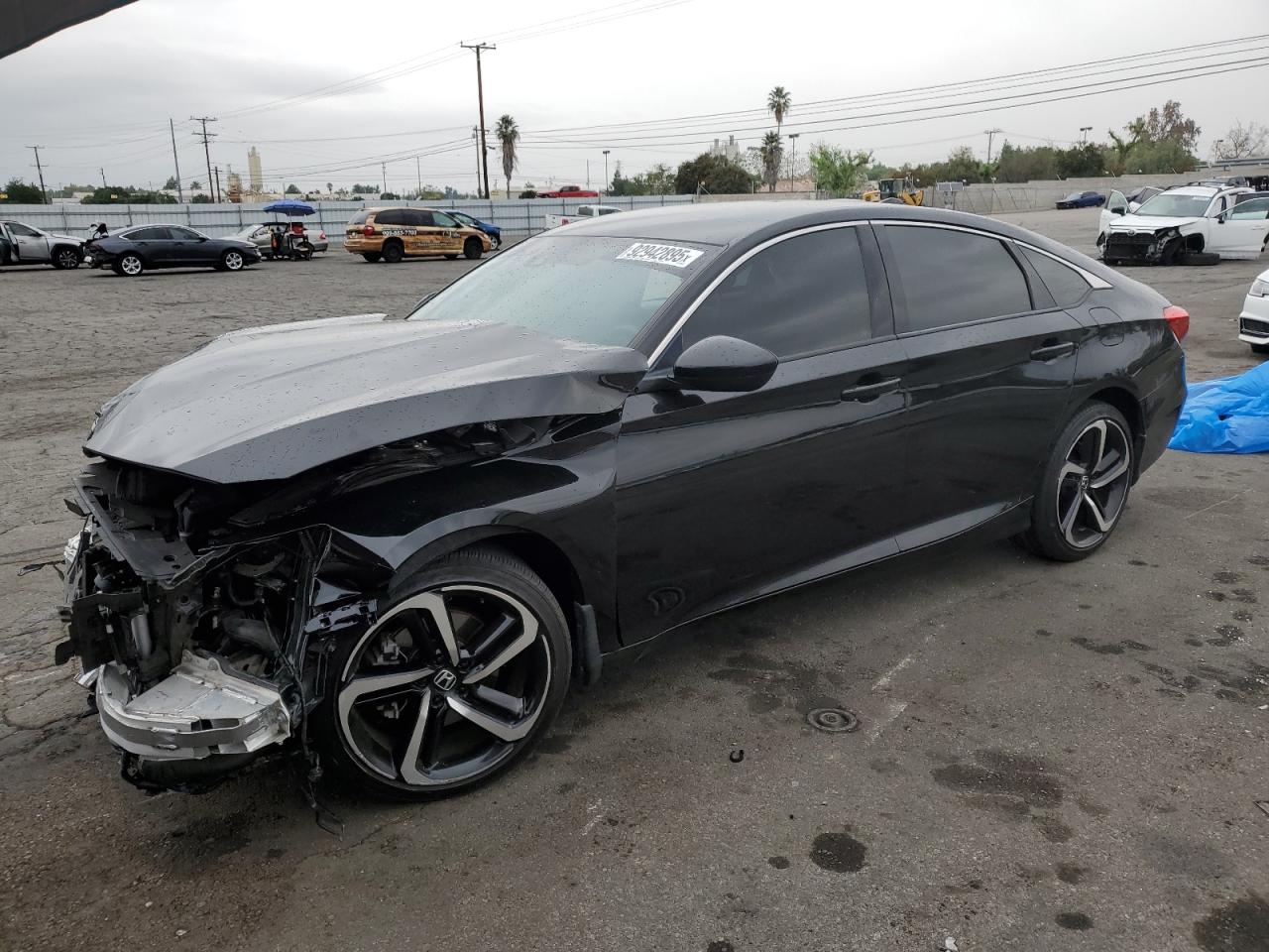 2019 Honda Accord VIN 1HGCV1F38KA063996 photo 1