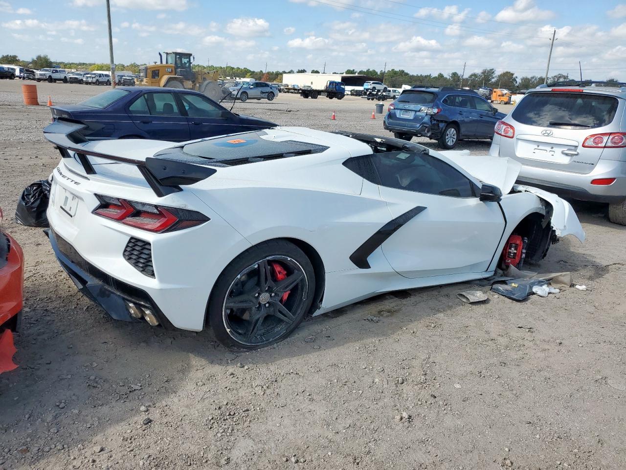 2021 Chevrolet Corvette VIN 1G1YB2D4XM5117754 photo 3