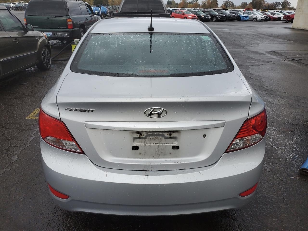 2017 HYUN Accent VIN KMHCT4AE6HU194796 photo 6