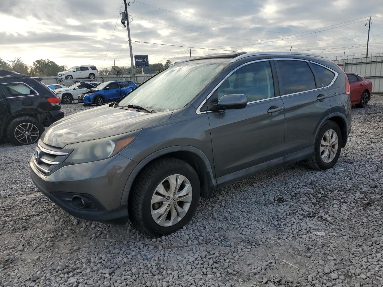 2012 Honda Crv VIN 5J6RM3H52CL026156 photo 1