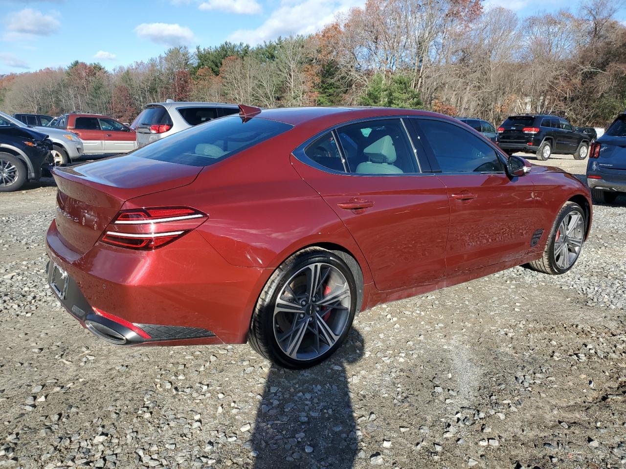 2025 Genesis G70 base VIN KMTG34SC5SU152504 photo 3