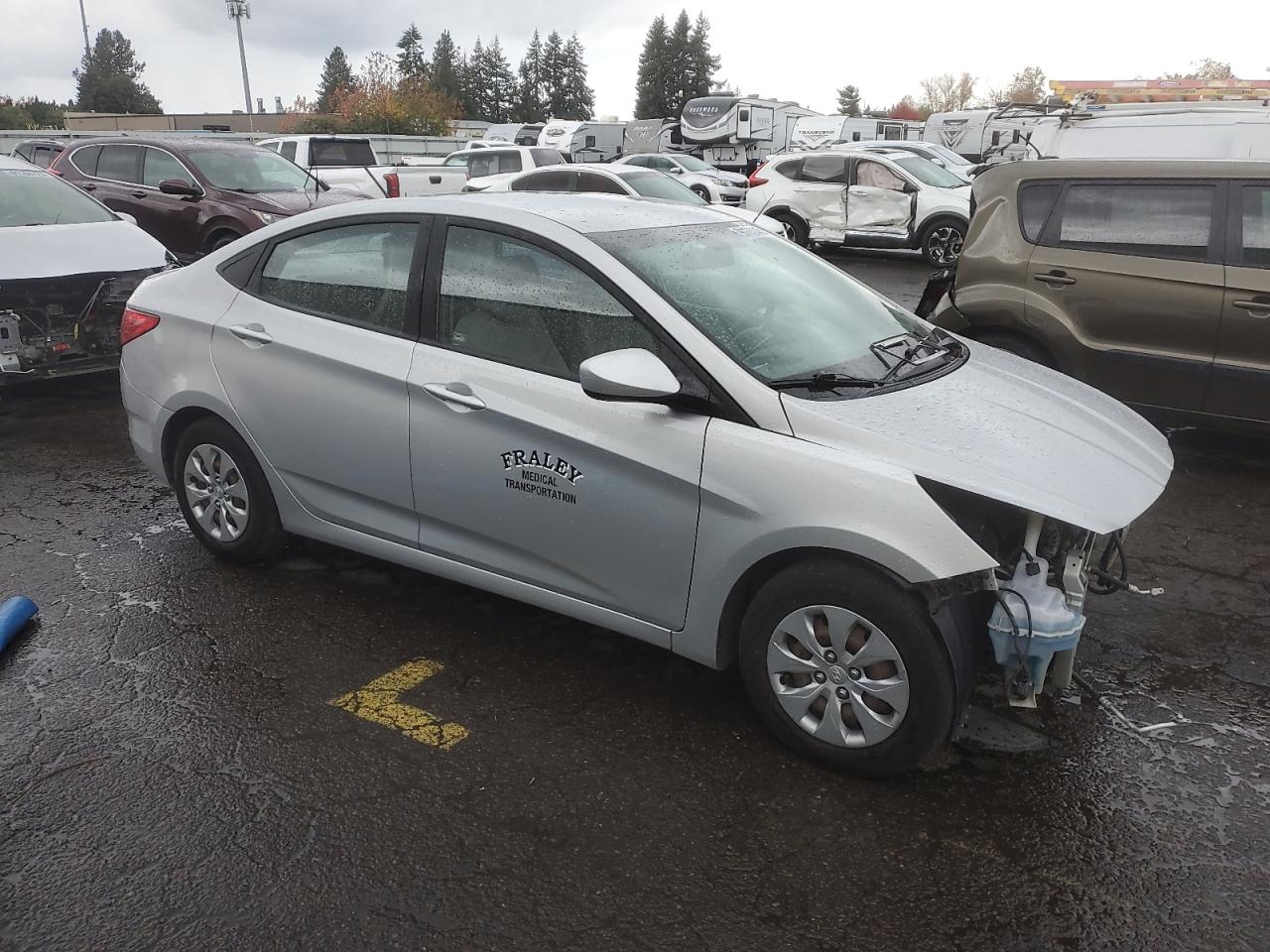 2017 HYUN Accent VIN KMHCT4AE6HU194796 photo 4