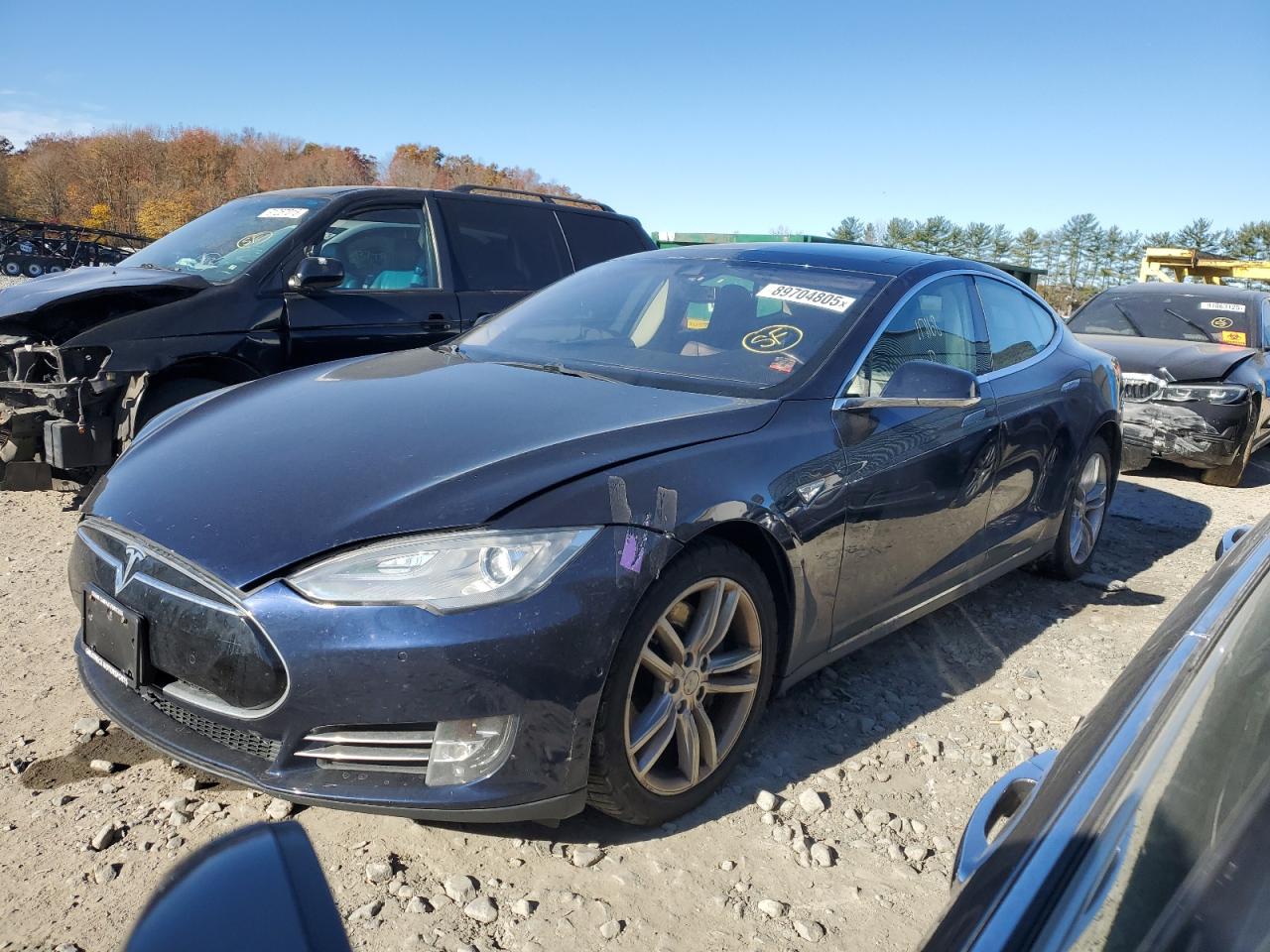2015 Tesla Model s VIN 5YJSA1H2XFF084033 photo 1