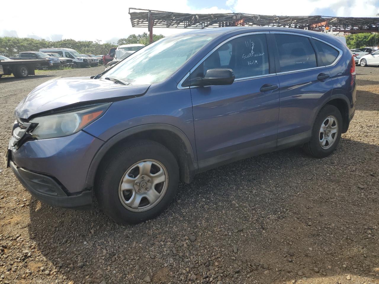 2013 Honda Crv VIN 2HKRM4H33DH609383 photo 1