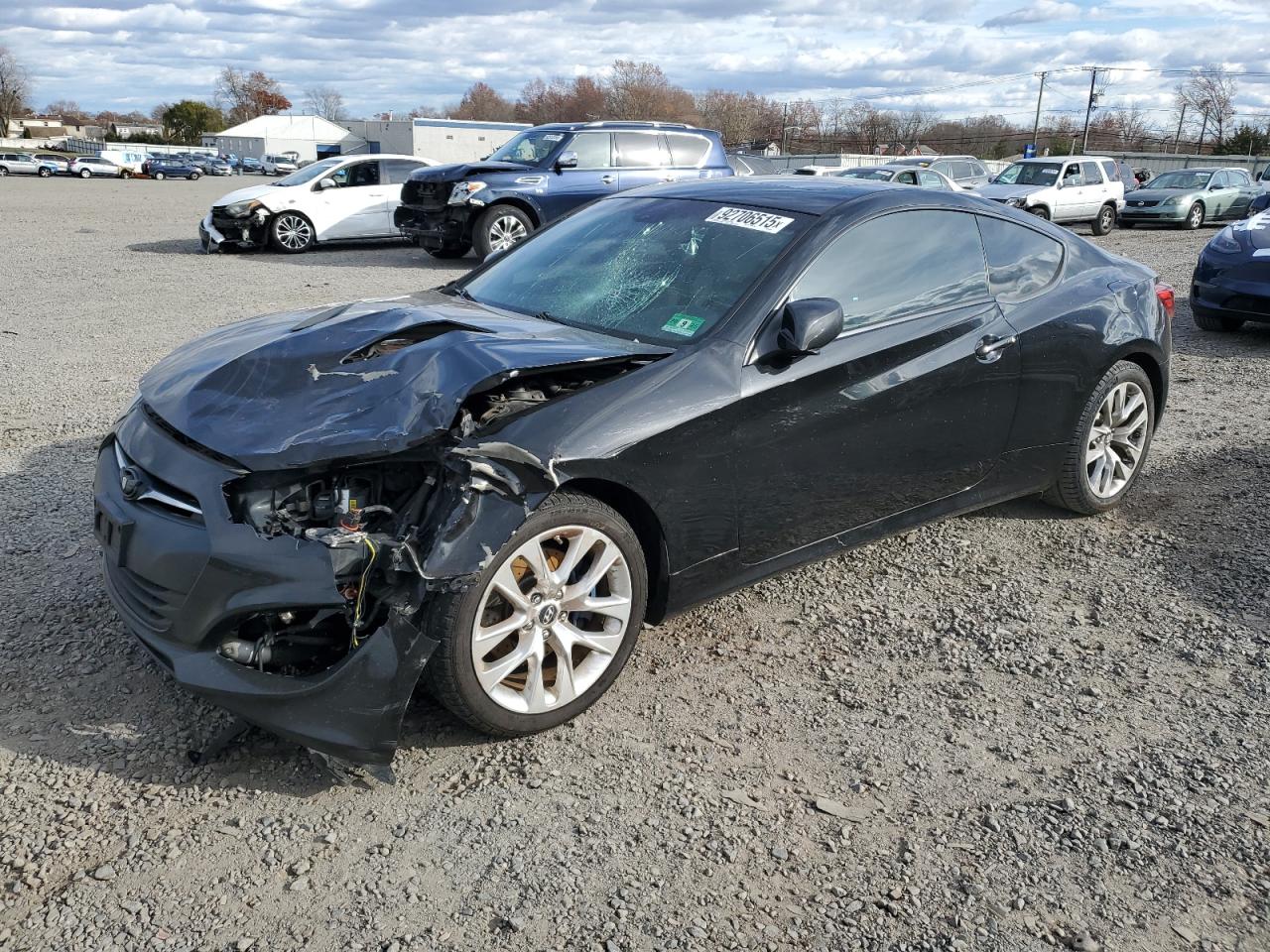 2013 Hyundai Genesis VIN KMHHT6KD0DU087633 photo 1