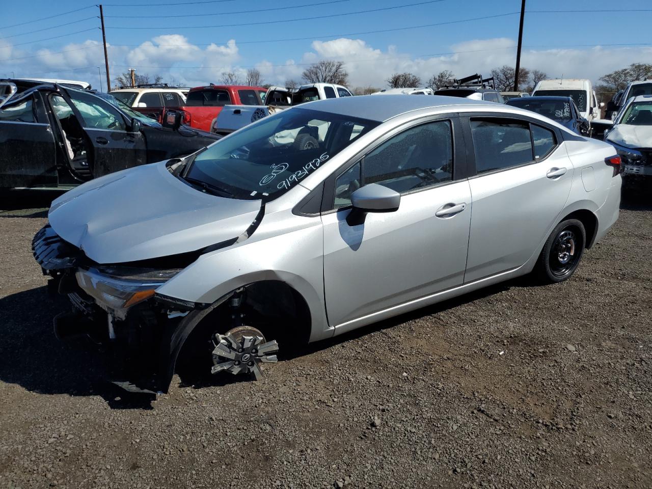 2025 Niss Versa VIN 3N1CN8EV1SL860838 photo 1