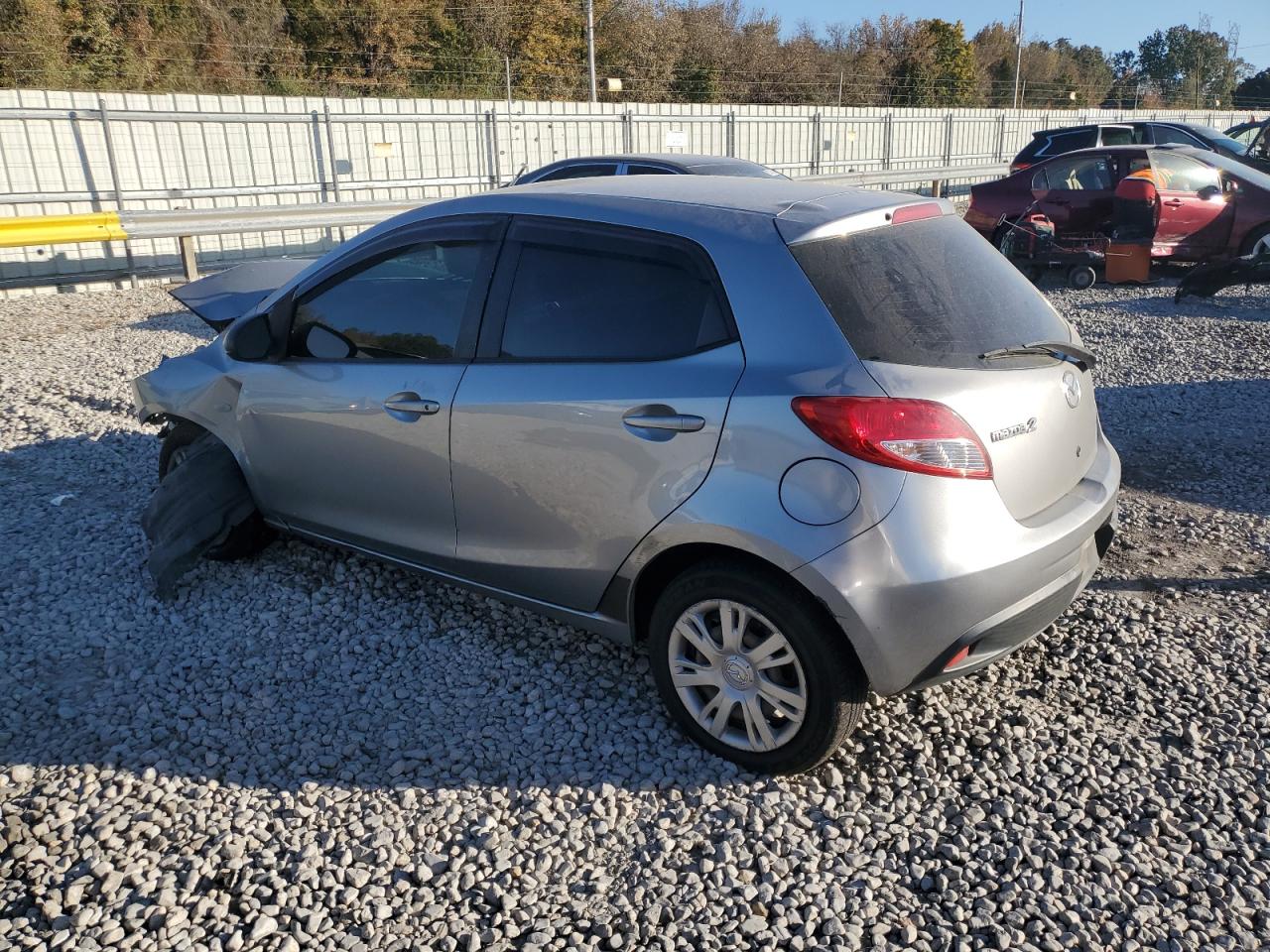 2012 MAZDA 2 VIN JM1DE1KY1C0137478 photo 2