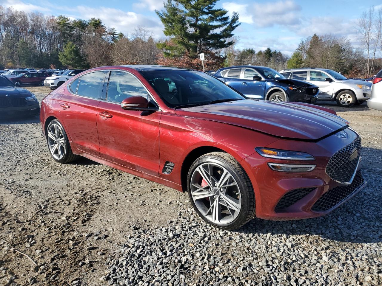 2025 Genesis G70 base VIN KMTG34SC5SU152504 photo 4