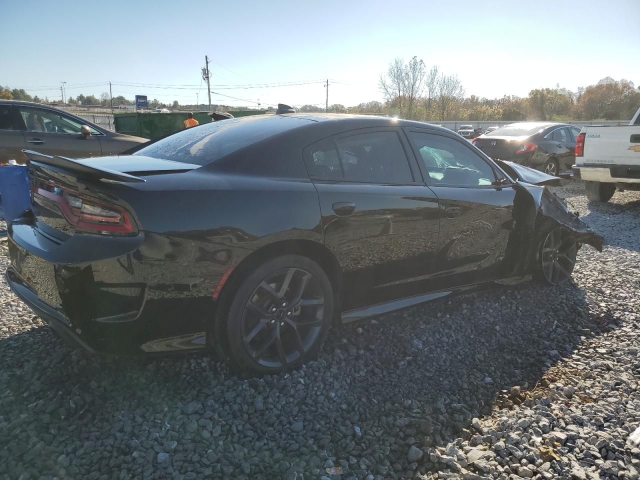 2021 Dodge Charger VIN 2C3CDXHG2MH656072 photo 3