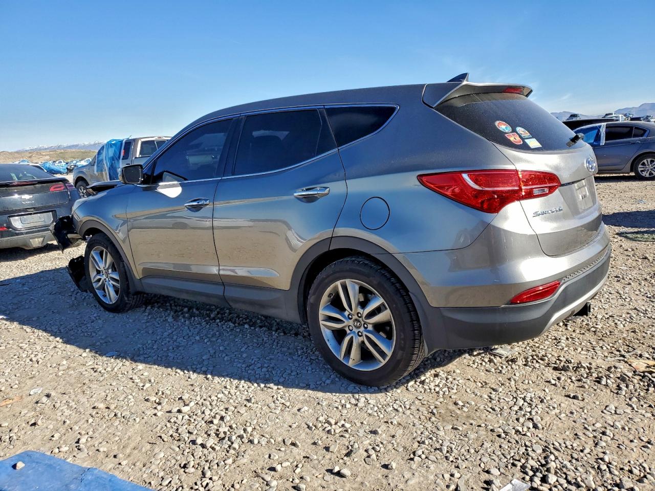 2013 HYUNDAI Santa fe VIN 5XYZWDLAXDG052639 photo 2