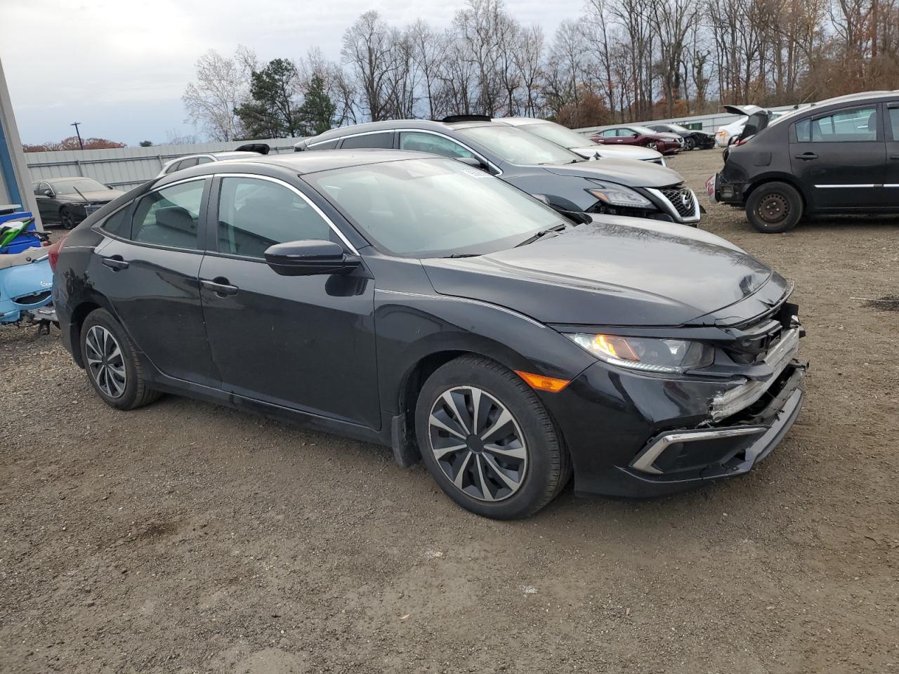2021 Honda Civic VIN 2HGFC2F68MH544449 photo 4