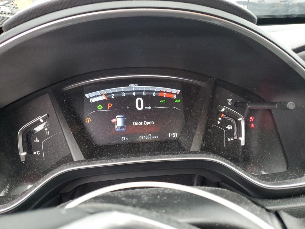 2019 Honda Crv VIN 2HKRW2H86KH674770 photo 9