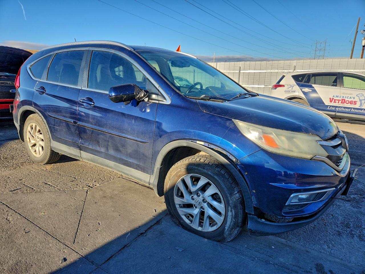 2015 Honda Crv VIN 2HKRM4H75FH664147 photo 4