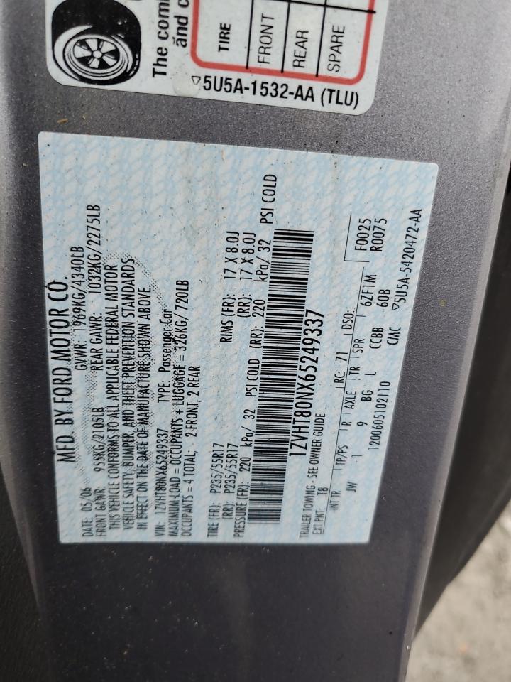 2006 Ford All models VIN 1ZVHT80NX65249337 photo 12