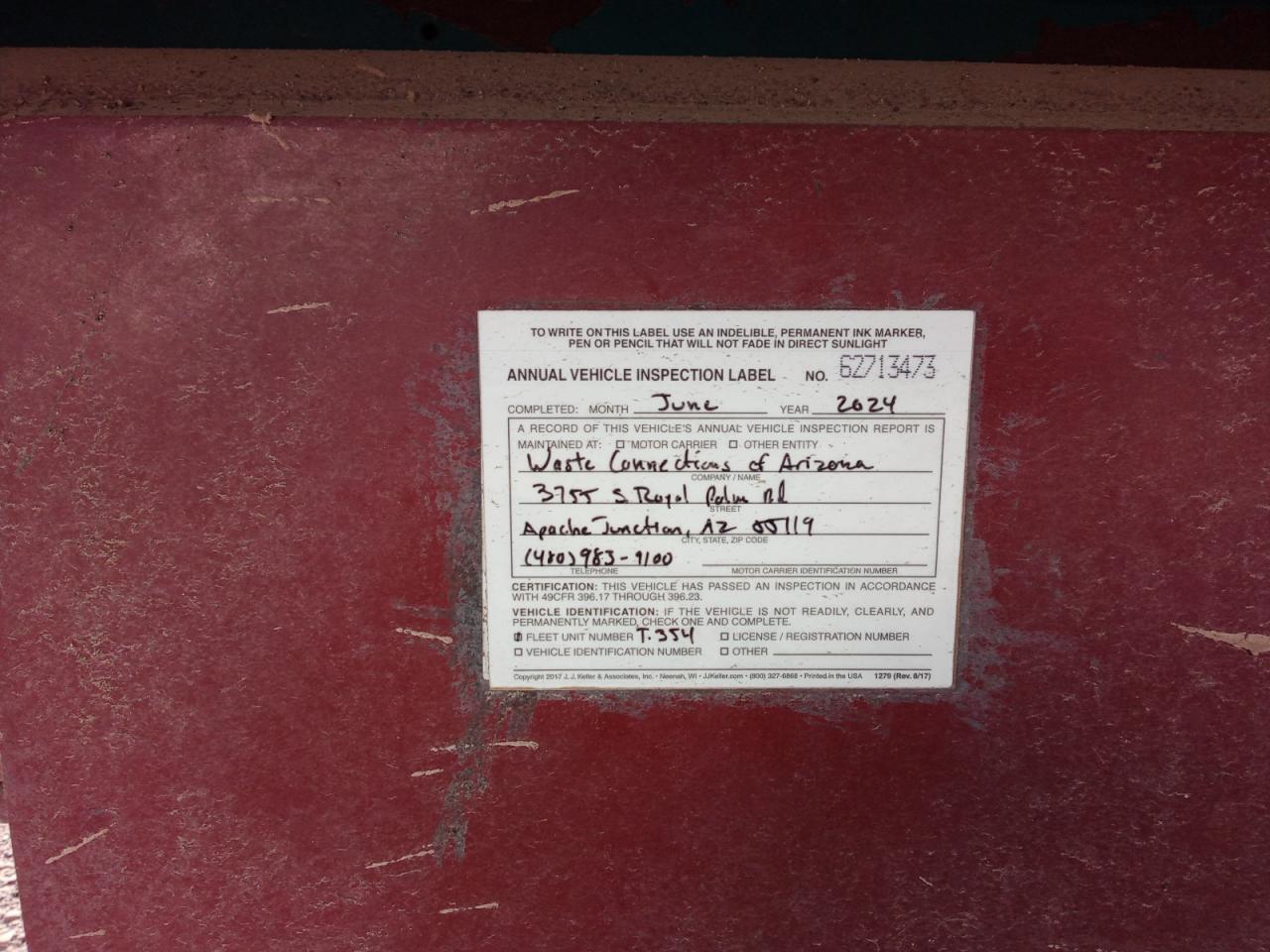 2001 HEIL All models VIN 1H9BCG2A918270225 photo 8
