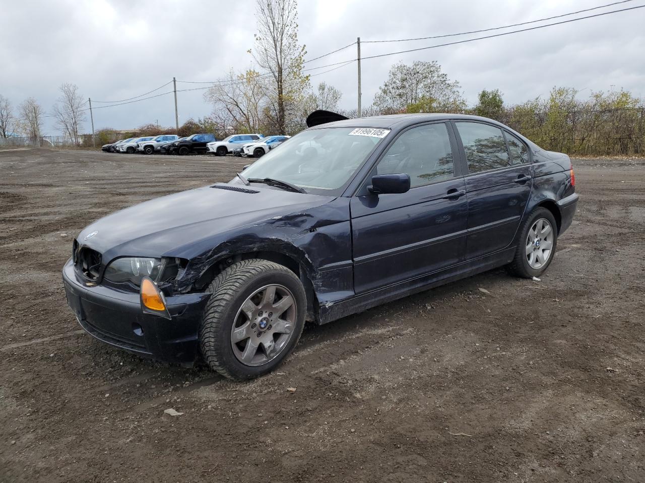 2004 BMW 3 series VIN WBAEU334X4PR13756 photo 1