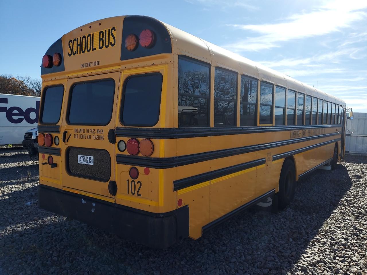 2015 BLUE All models VIN 1BABNCPA2FF311312 photo 4
