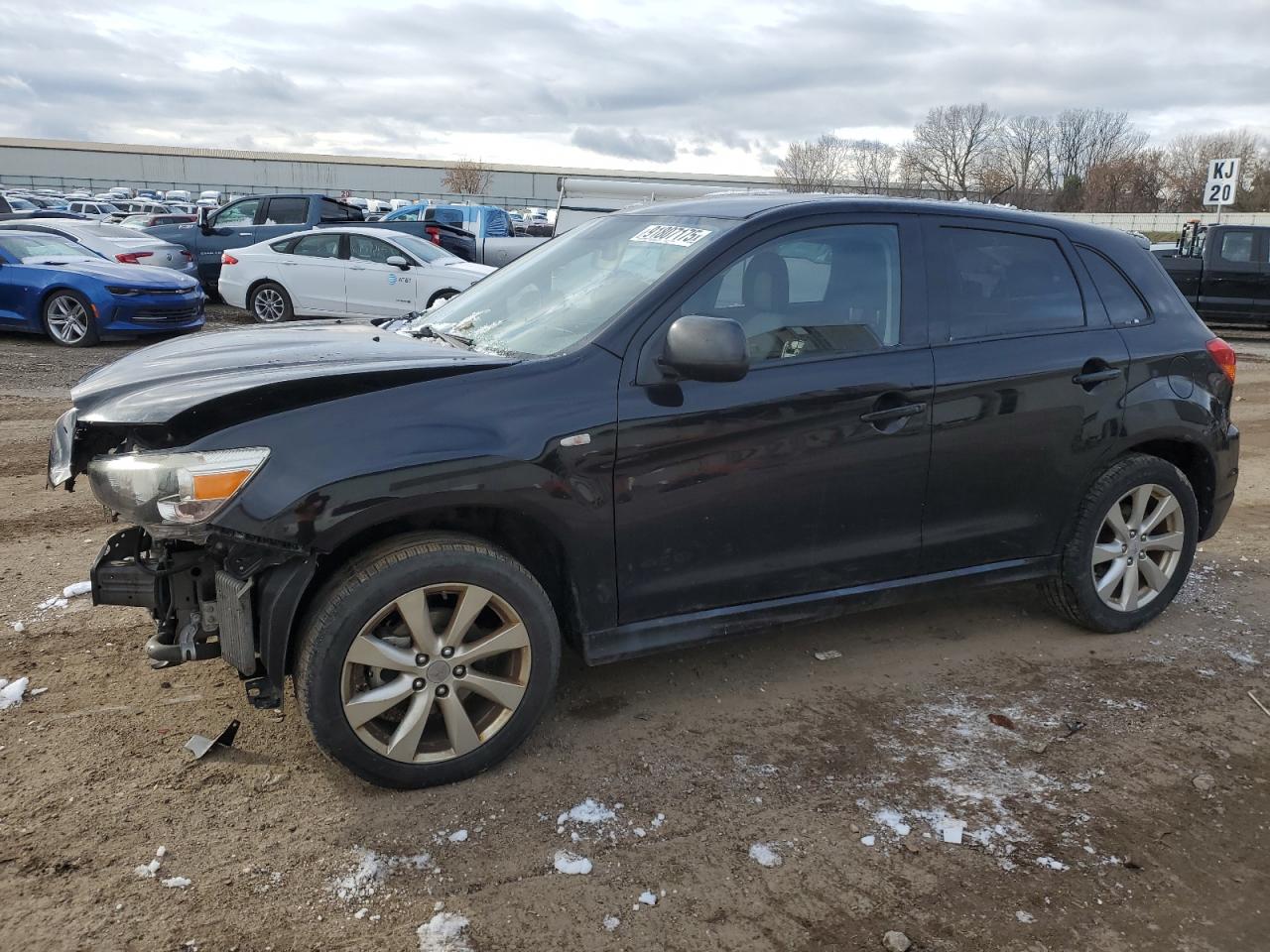 2012 Mitsubishi Outlander VIN JA4AR4AU7CZ003572 photo 1