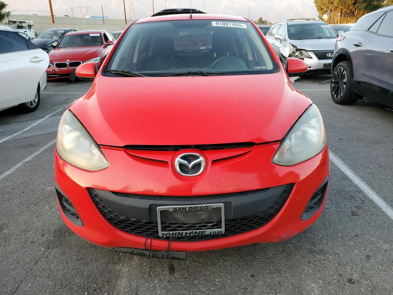 2011 Mazda 2 VIN JM1DE1HZ2B0130537 photo 5