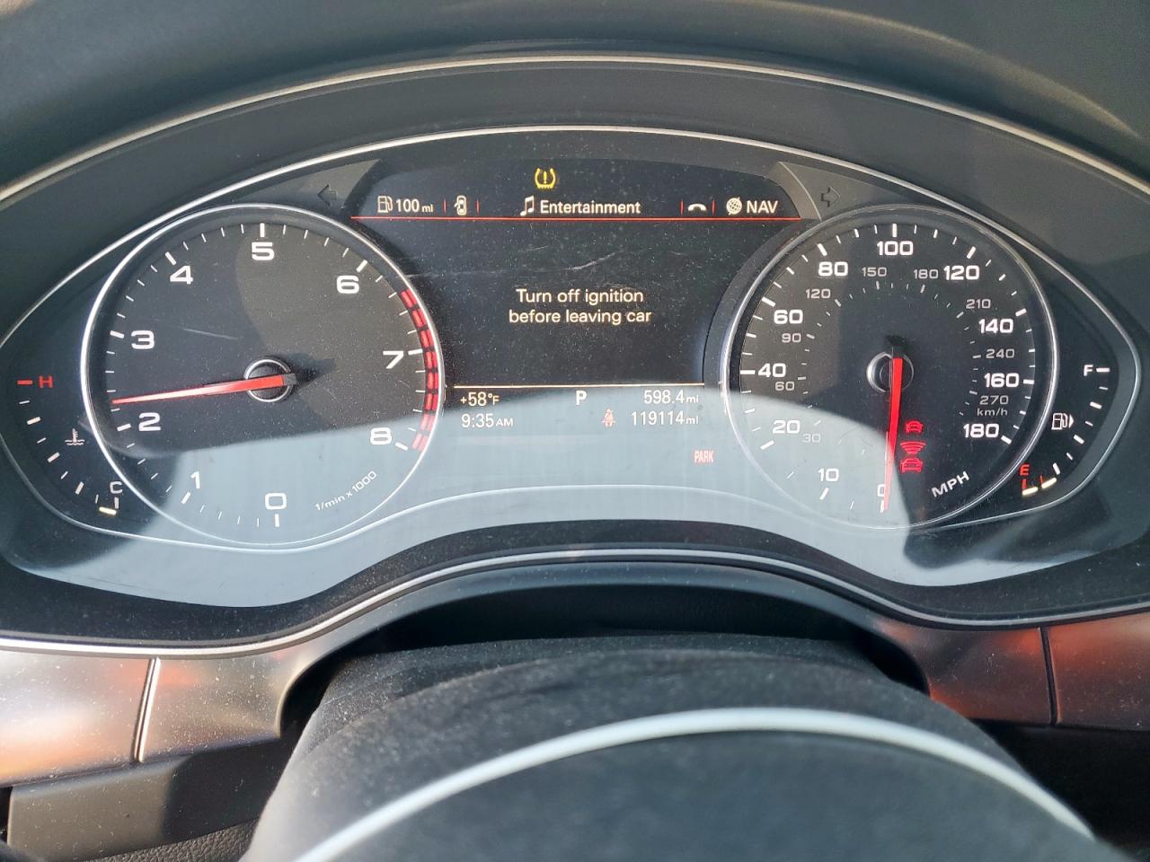 2013 Audi A7 VIN WAU3GAFC1DN029271 photo 9