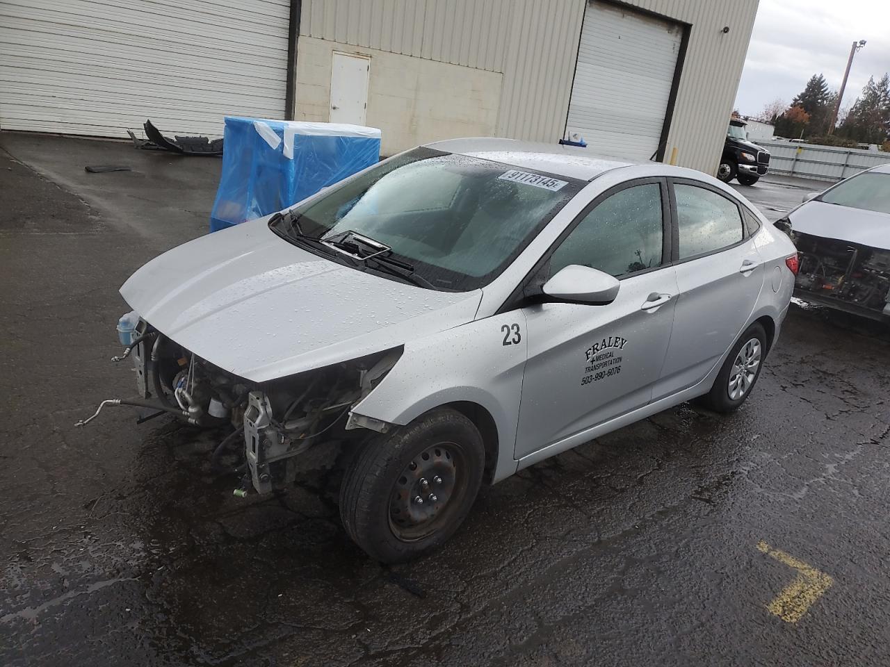 2017 HYUN Accent VIN KMHCT4AE6HU194796 photo 1