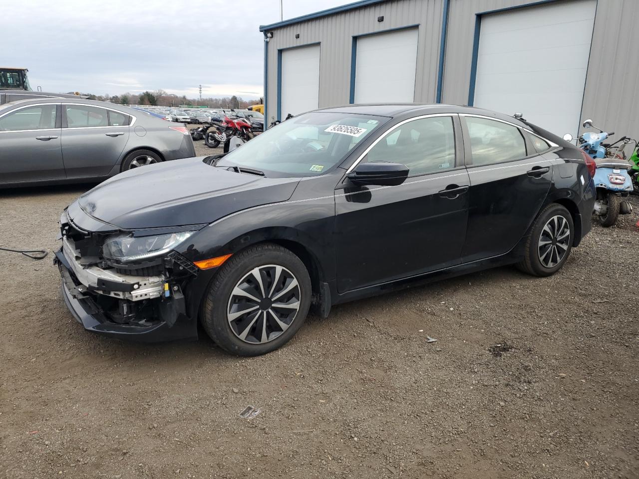 2021 Honda Civic VIN 2HGFC2F68MH544449 photo 1