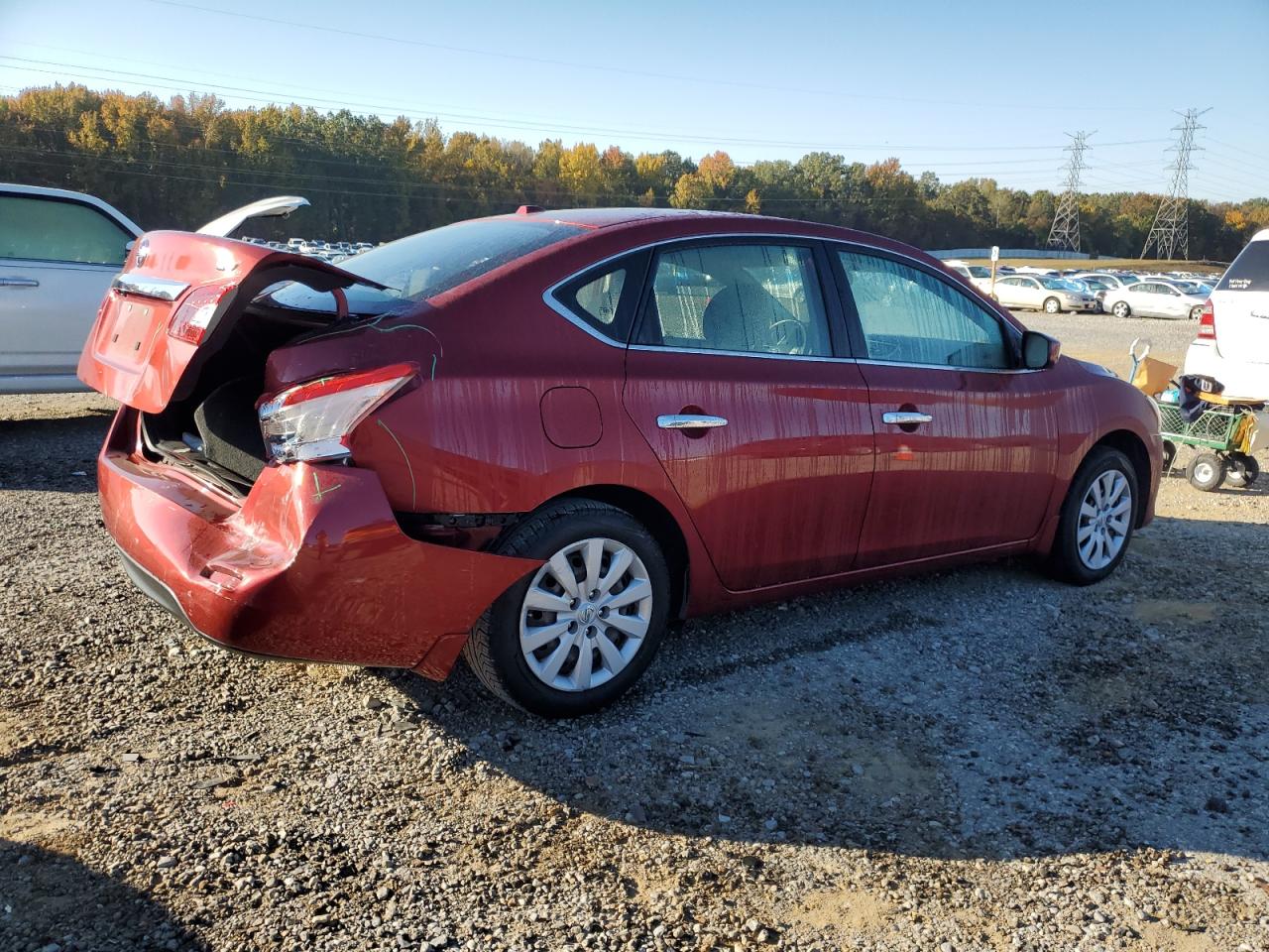 2015 Niss Sentra VIN 3N1AB7AP4FY292529 photo 3