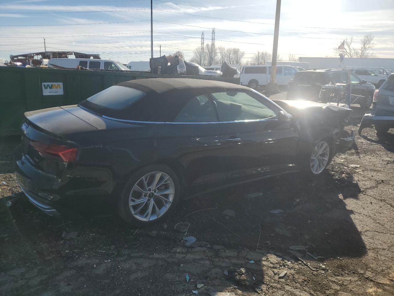 2022 Audi A5 VIN WAU2AGF56NN007740 photo 3
